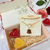 Infinite Love Natural Stone Pendant Gift Hamper