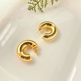 Classic Gold Hoop Earring