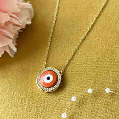 Colour Bomb Evil Eye Charm Pendant