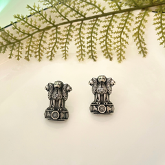 Patriotic India Emblem Inspired Earrings