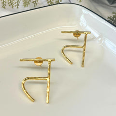 Initial त Hindi Hai Hum Earrings