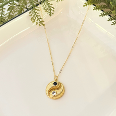 Yin Yang Charm Pendant Necklace