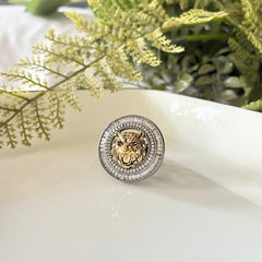 Victorian Royal Bengal Tiger Inspired Adjustable Ring