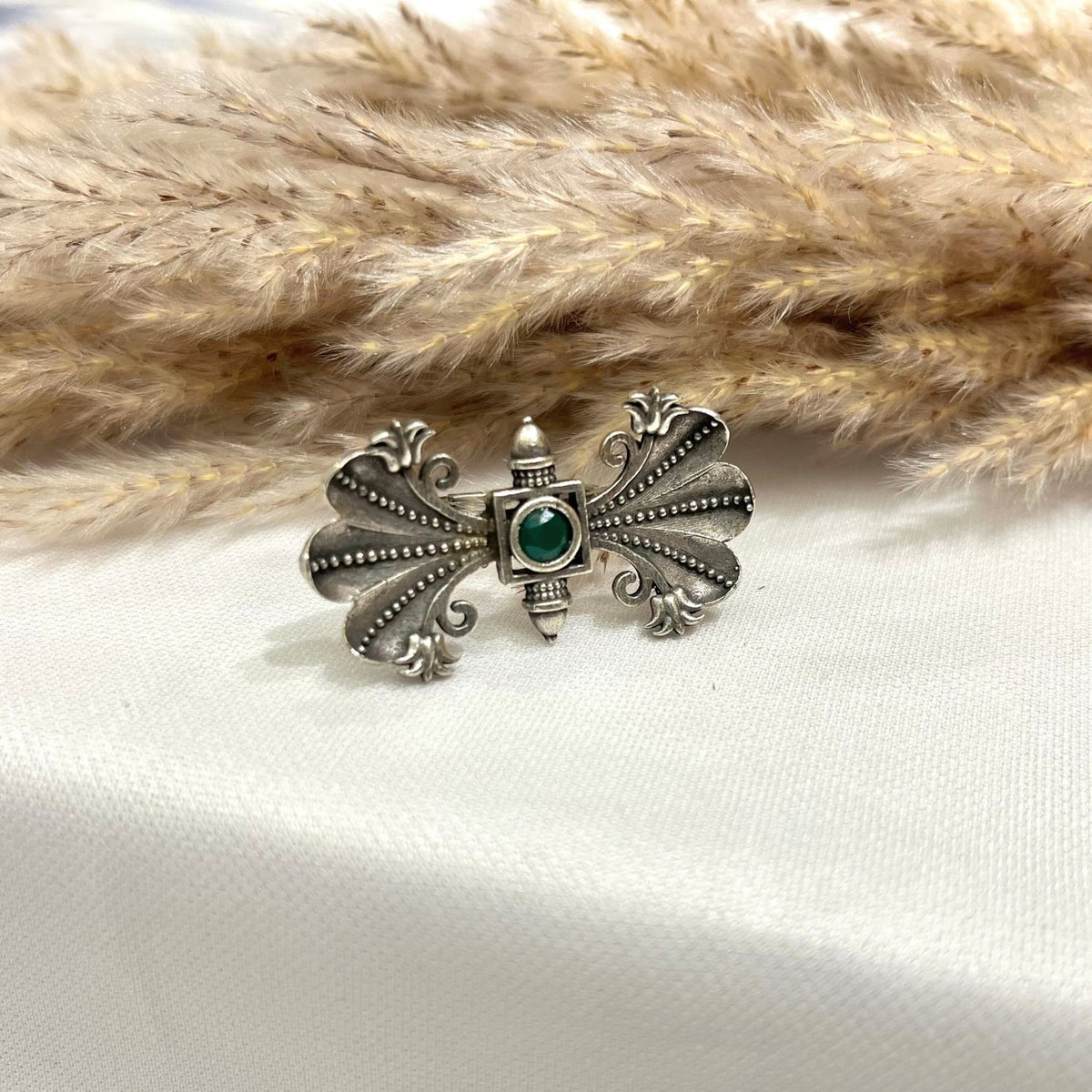 Celestial Winged Adjustable Ring