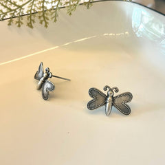 Mini Butterflies Quirky Oxidized Earrings