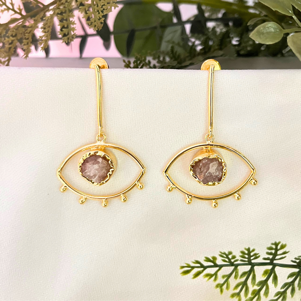 Divine Eye Statement Earrings