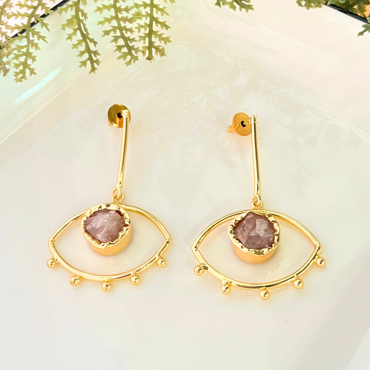 Divine Eye Statement Earrings